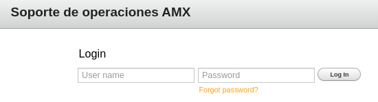 recuperación de contraseña
